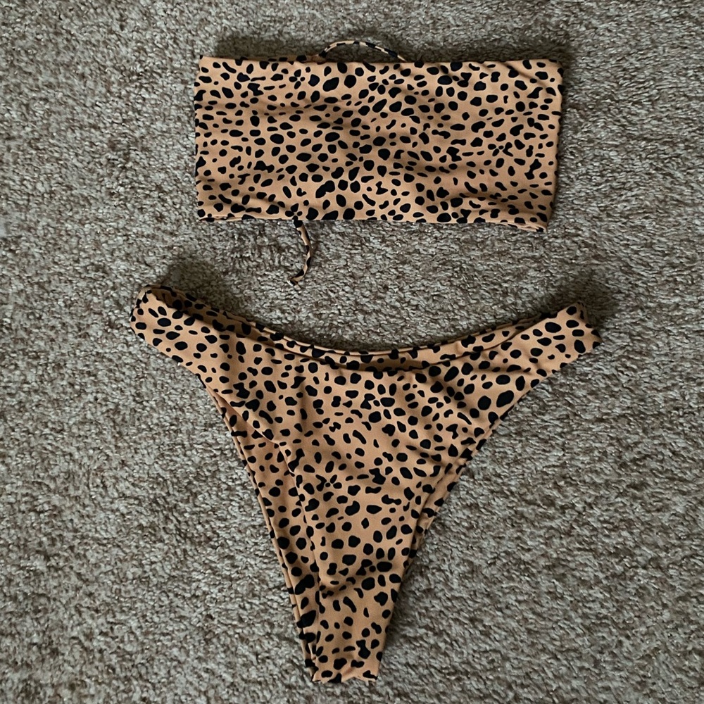 Zaful cheeky bandeau bathing suit